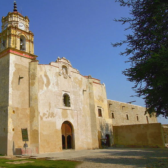 Templo y Ex Convento de San Juan Bautista de Tetela del Volcán